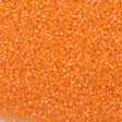 100g Miyuki Delica Seed Bead 11/0 Opaque Mandarin Orange AB DB1573