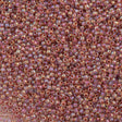 50g Toho Round Seed Beads 11/0 Inside Color Lined Sandstone AB (784)