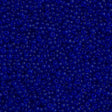 50g Miyuki Round Seed Bead 11/0 Semi-Matte Transparent Cobalt 11-151SF