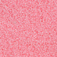 Toho Round Seed Bead 15/0 Ceylon Baby Pink 2.5-inch Tube (145)