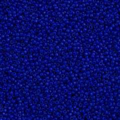 50g Toho Round Seed Bead 11/0 Opaque Cobalt (48)