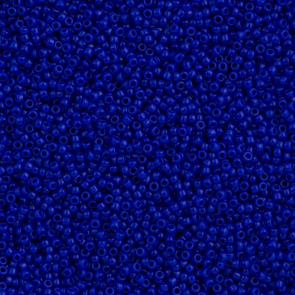 Toho Round Seed Bead 11/0 Opaque Cobalt 2.5-inch Tube (48)