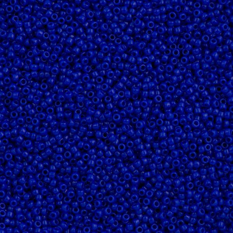 Toho Round Seed Bead 11/0 Opaque Cobalt 2.5-inch Tube (48)