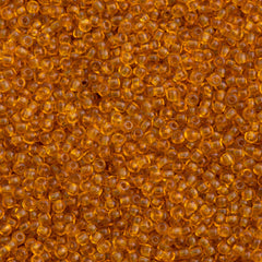 Czech Seed Bead 11/0 Transparent Topaz 50g (10070)