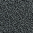 Czech Seed Bead 11/0 Dark Green Jet Terra Pearl 50g (28986)
