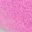 Czech Seed Bead 11/0 Pink Lined Crystal 2-inch Tube (38123)