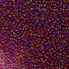 Czech Seed Bead 11/0 Transparent Wine AB 50g (91095)