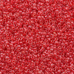 Toho Round Seed Bead 15/0 Inside Color Lined Watermelon 2.5-inch Tube (341)