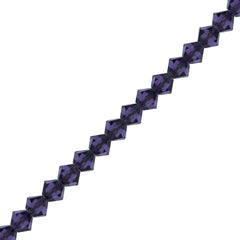 144 Preciosa Crystal 4mm Bicone Bead Deep Tanzanite (20480)