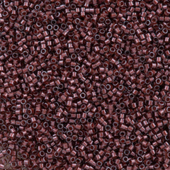 25g Miyuki Delica Seed Bead 11/0 Amethyst Inside Dyed Color Berry DB1705