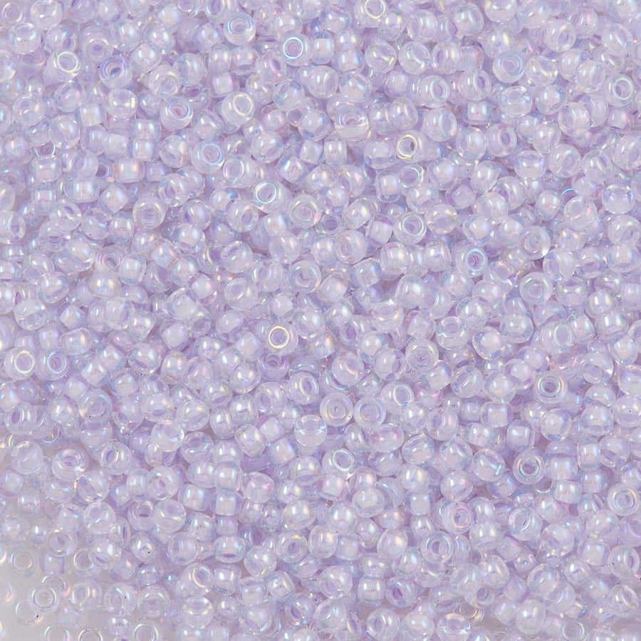 Miyuki Round Seed Bead 6/0 Dyed Silver Lined Dark Purple #1426 | Aura