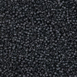 Miyuki Delica Seed Bead 11/0 Matte Charcoal 2-inch Tube DB306