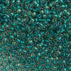 50g Toho Round Seed Bead 11/0 Inside Color Lined Sea Foam Teal (264)