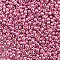 50g Toho Round Seed Bead 11/0 Galvanized Pink Lilac (553)