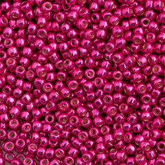Toho Round Seed Bead 11/0 Permanent Finish Galvanized Orchid 2.5-inch Tube (563PF)