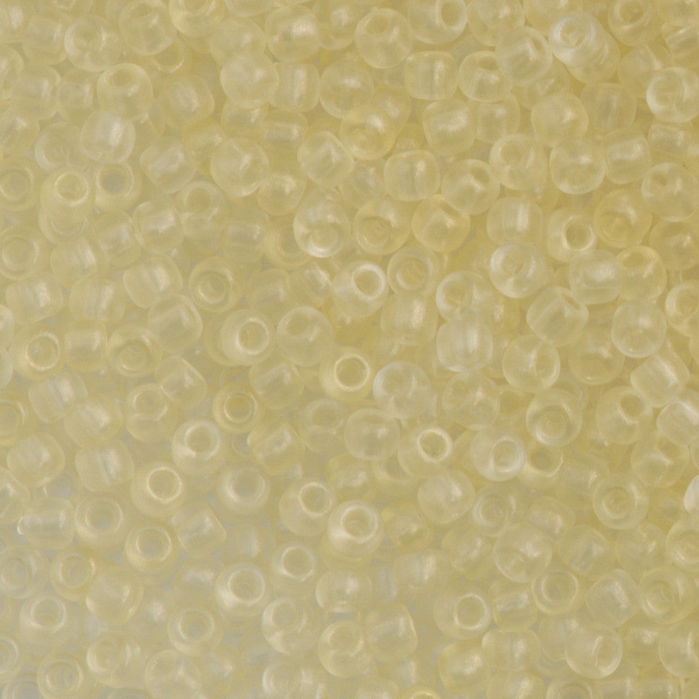 Toho Hybrid Round Seed Bead 11/0 Light Lame Sueded Gold 19g Tube (Y631)