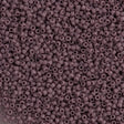 Toho Round Seed Bead 15/0 Opaque Amethyst 2.5-inch Tube (52)