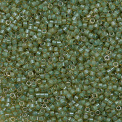 25g Miyuki Delica Seed Bead 11/0 Luminous Asparagus Green DB2052