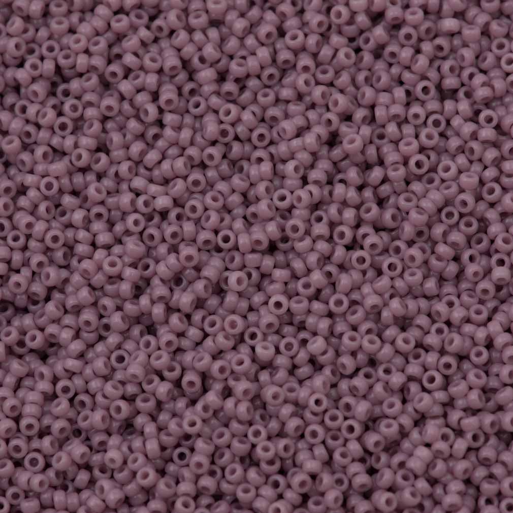 10g Miyuki Round Seed Bead 11/0 Opaque Lavender (410)