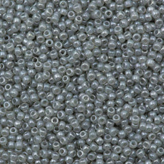 50g Toho Round Seed Bead 11/0 Transparent Ceylon Gray (150)
