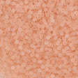 50g Toho Round Seed Beads 6/0 Transparent Matte Rosaline (11F)