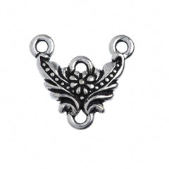 TierraCast Antique Silver Plated Pewter Garland Link