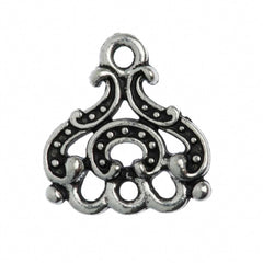 TierraCast Antique Silver Plated Pewter Empress Link