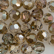 12 TRUE CRYSTAL 4mm Faceted Round Bead Crystal Bronze Shade (001 BRSH)