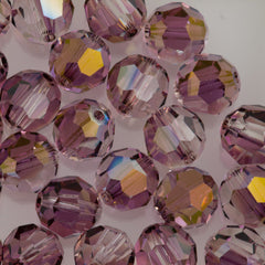TRUE CRYSTAL 8mm Round Bead Crystal Lilac Shadow (001 LISH)