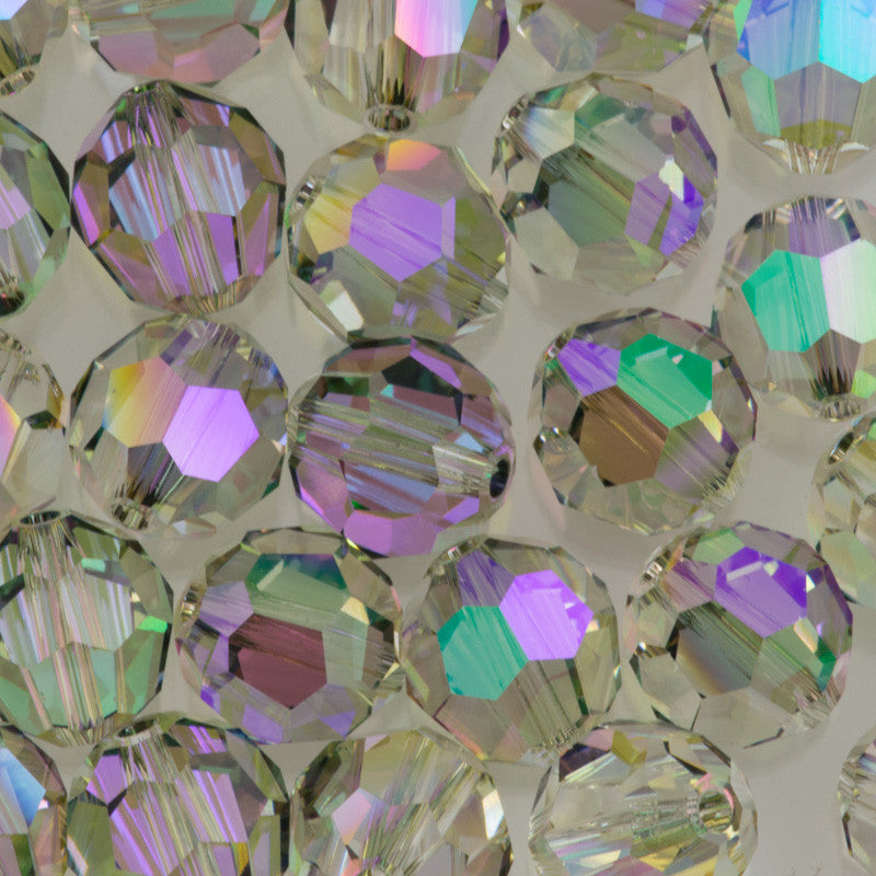 TRUE CRYSTAL 10mm Round Bead Crystal Paradise Shine (001 PARSH)