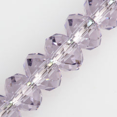 TRUE CRYSTAL 4x3mm Rondelle Bead Smoky Mauve (265)