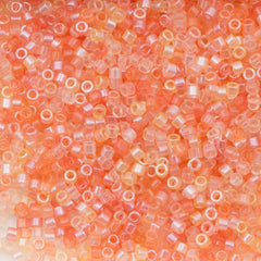 Miyuki Delica Seed Bead 11/0 Mix Grapefruit 2-inch Tube (9036)
