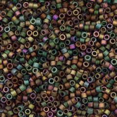 Miyuki Delica Seed Bead 11/0 Mix Bronze Patina 2-inch Tube (9072)