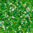 Miyuki Delica Seed Bead 11/0 Mix Lime Zest 2-inch Tube (9086)