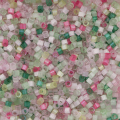 Miyuki Delica Seed Bead 11/0 Mix Satin Roses 6 Gram Tube (9103)