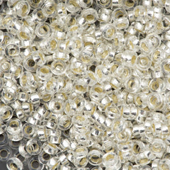 Miyuki 2.2mm Spacer Beads Silver Lined Crystal 7g Tube (1)