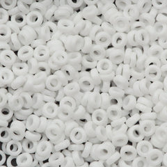 Miyuki 2.2mm Spacer Beads Opaque White 7g Tube (402)