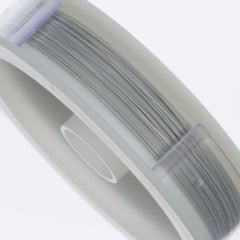 Beadalon 7 Strand Satin Silver .3mm Beading Wire 30ft