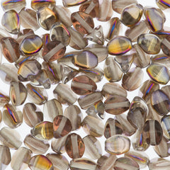 100 Czech Pinch Beads Crystal Sliperit (00030SP)