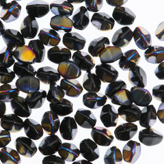 100 Czech Pinch Beads Jet Sliperit (23980SP)