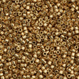 Miyuki Delica Seed Bead 11/0 Duracoat Galvanized Champagne 2-inch Tube DB1834