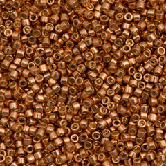 25g Miyuki Delica Seed Bead 11/0 Duracoat Galvanized Muscat DB1836