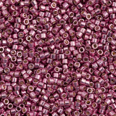 25g Miyuki Delica Seed Bead 11/0 Duracoat Galvanized Dusty Orchid DB1848