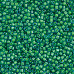 25g Miyuki Delica Seed Bead 11/0 Luminous Mermaid Green DB2053