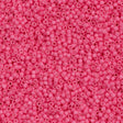25g Miyuki Delica Seed Bead 11/0 Duracoat Dyed Opaque Carnation DB2117