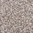 Miyuki Delica Seed Bead 11/0 Silver Lined White Opal AB 2-inch Tube DB223