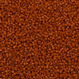 25g Miyuki Delica Seed Bead 11/0 Duracoat Opaque Dyed Orange Rust DB2352