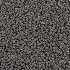 25g Miyuki Delica Seed Bead 11/0 Duracoat Opaque Dyed Slate Grey DB2367
