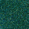 Miyuki Delica Seed Bead 11/0 Fancy Inside Dyed Aqua Green 2-inch Tube DB2381