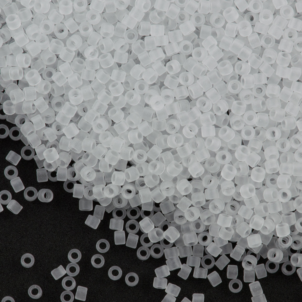 Miyuki Delica Seed Beads Size 11/0 Matte Opaque Bone DB388